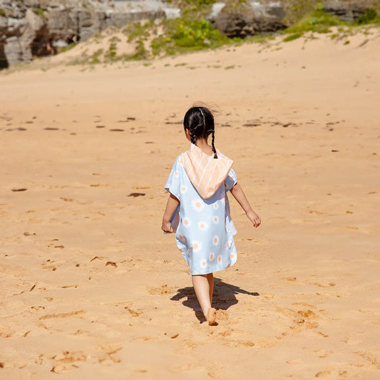 Small Sand Free Kids Hooded Towel